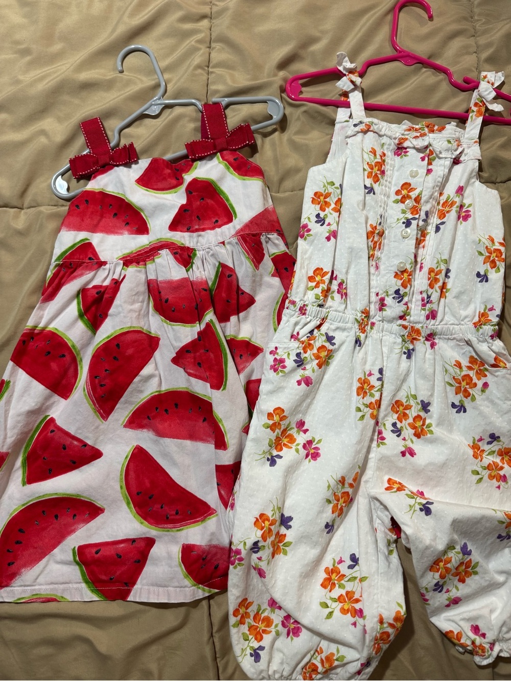 Gymboree Kids Watermelon Print Sundress - Janie and Jack floral pant jumper